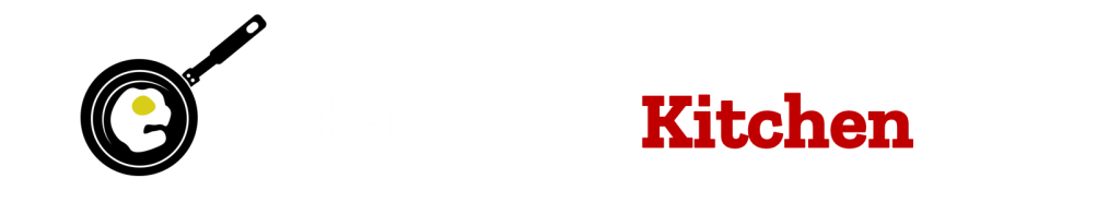 Web-Design Kitchen Logo with link to company that designed the website.